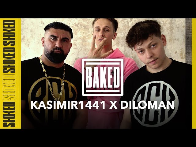Kasimir1441 & Diloman über BEK, 6ix9ine, Aggro Berlin, Filme, Eminem & Erfolg | BAKED w/ Marvin Game