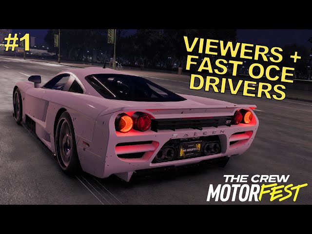 Racing with Viewers and Some Damn Fast OCE Players | # 1 | The Crew Motorfest