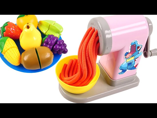 Satisfying Video | How To Make Rainbow Noodle INTO Strees Balls Cutting ASMR RainbowToyTocToc