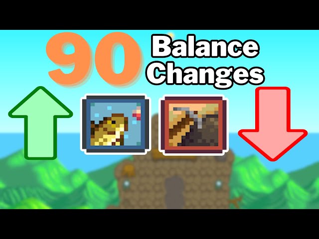 Do you know these 1.6 balance changes? | Stardew Valley Showcase