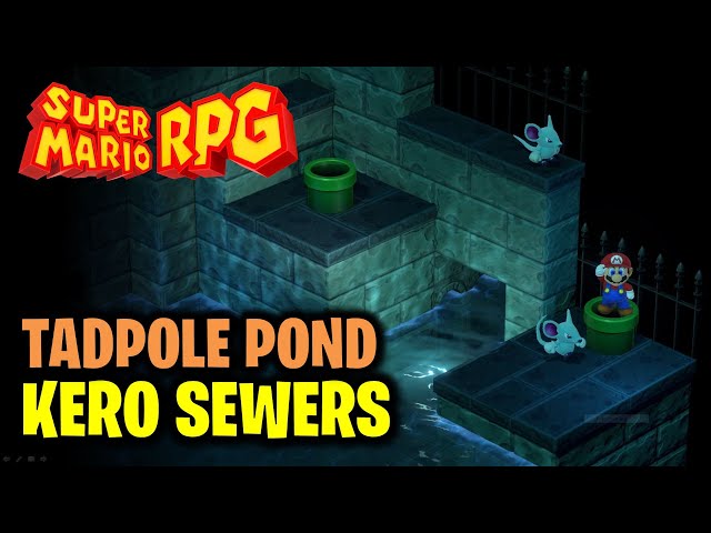 Kero Sewers: Find Grandpa at Tadpole Pond | Super Mario RPG