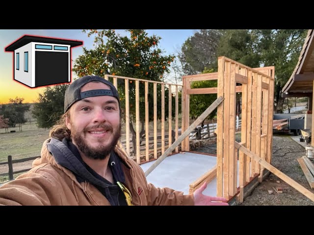 Building a Custom Modern Shed! (Part 3)