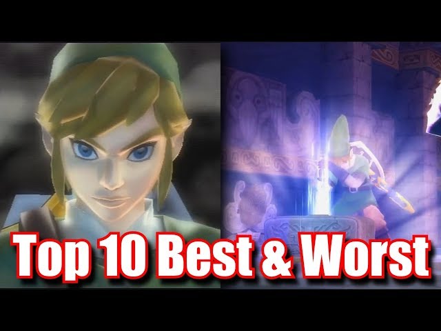 Top 10 Best & Worst of Zelda Skyward Sword