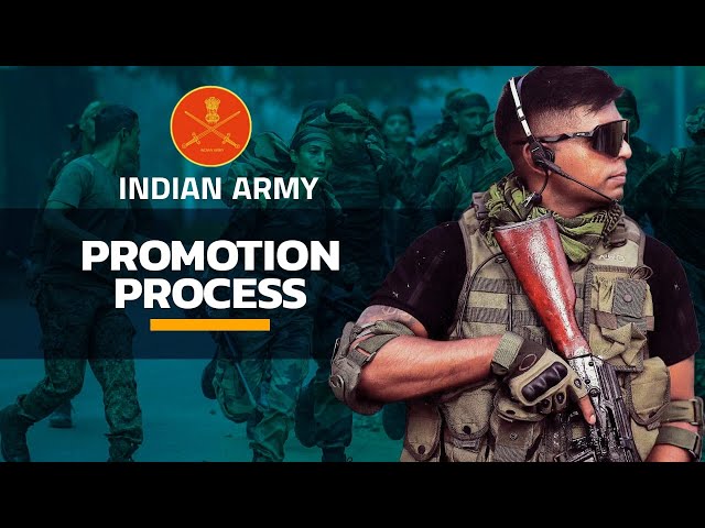 How promotion works in Indian Army?