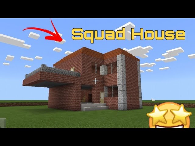 Pubg lite Squad House in Minecraft 😍