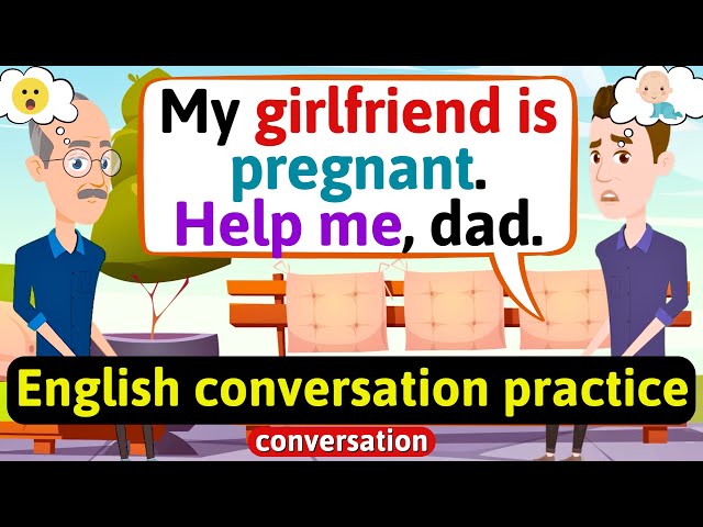 Practice English Conversation (How to be a good father) Improve English Speaking Skills