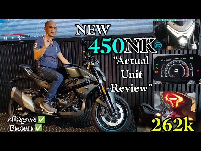 2024 New CFMoto 450 NK - Actual Unit Exhaust Sound, Full Detailed Review Specs & Price Update