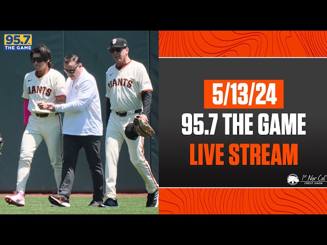 The Kids Are Arriving For The Giants As Injuries Pile Up l 95.7 The Game Live Stream