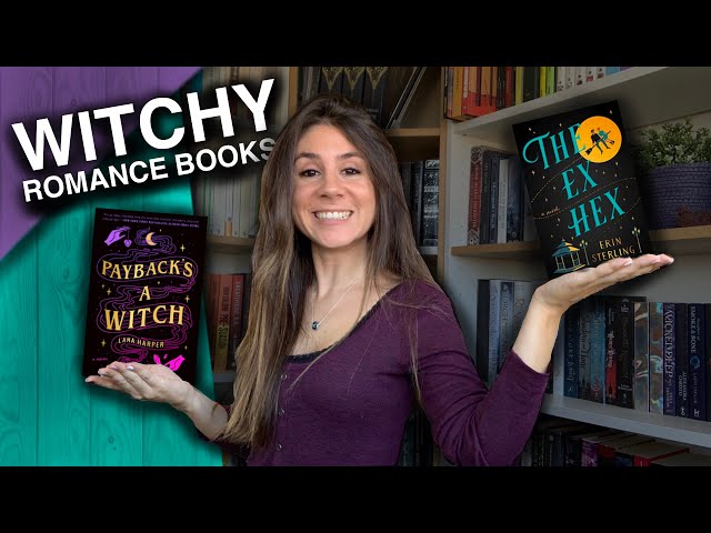 SPOOKY ROMANCE BOOK RECOMMENDATIONS: cozy witch romances for Halloween [CC]