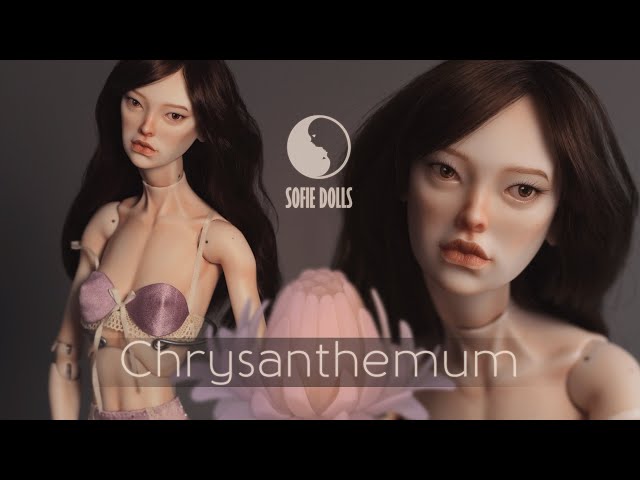 Making Chrysanthemum: Porcelain BJD from scratch to final result by Sofie Dolls