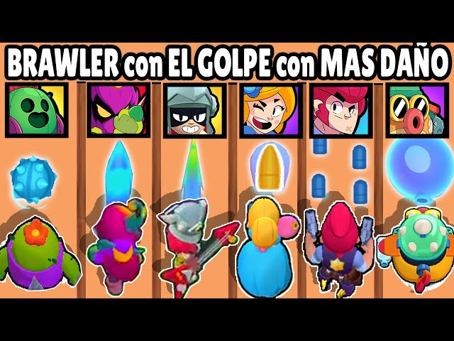 WHICH BRAWLER HAS THE HIT WITH THE MOST DAMAGE? | NEW BRAWLER | DRACO and LILY | BRAWL STARS