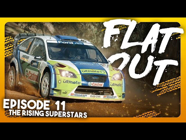 FLAT OUT (The History of Rally) - Episode 11 - The Rising Superstars