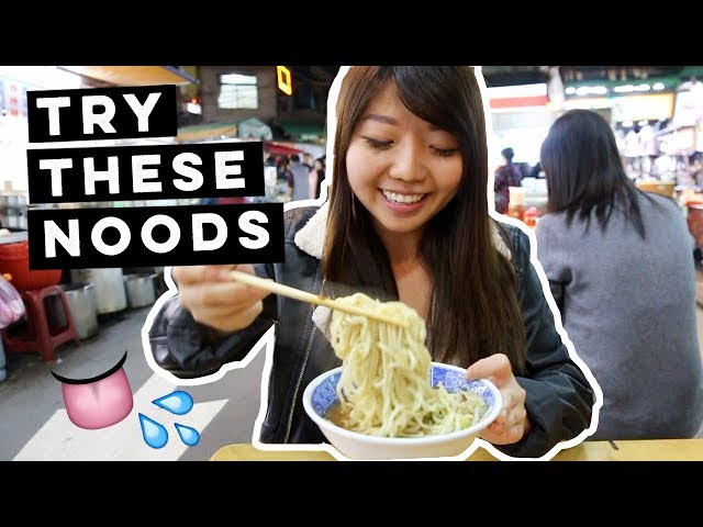 TAIWAN STREET FOOD NOODLES - 3 BEST Taiwanese Noodle Soups in Taipei