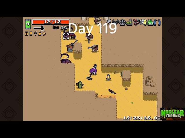 Playing nuclear throne until silksong comes out Day 119