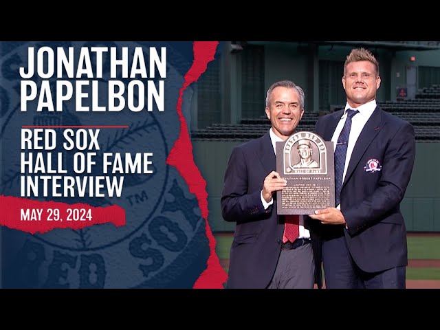 Jonathan Papelbon Gets Inducted Into Red Sox Hall of Fame