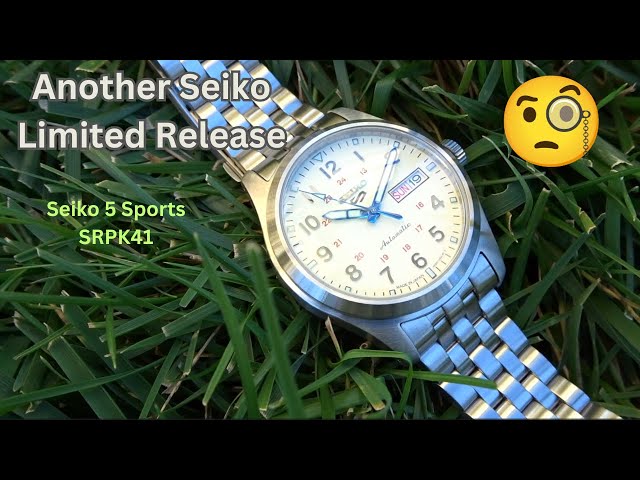 The 110th Anniversary Seiko 5 SRPK41 Field Watch