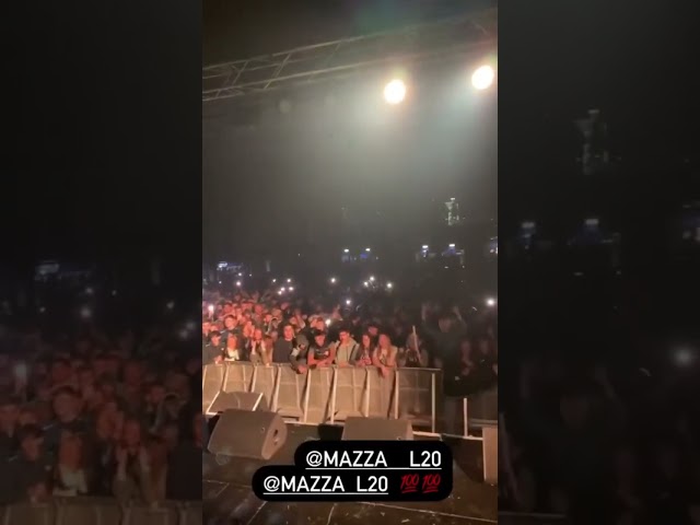 Mazza L20 Murdaside live at Tunde’s show in Manchester #trending #rap