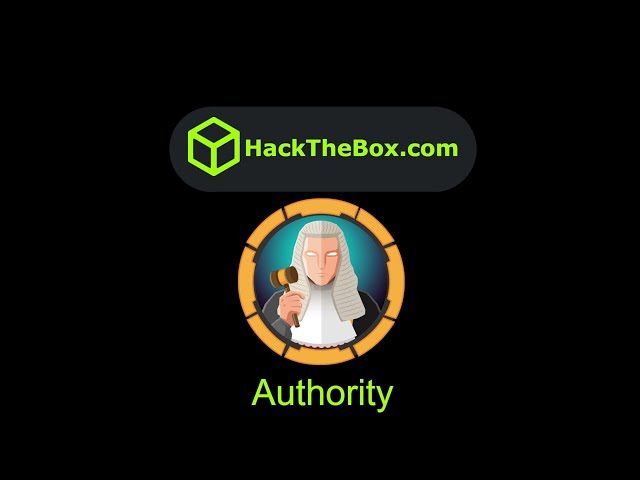 HackTheBox - Authority