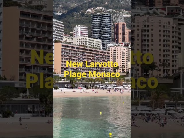 LARVOTTO PLAGE#World famous Beach#Monaco#April 09 2023