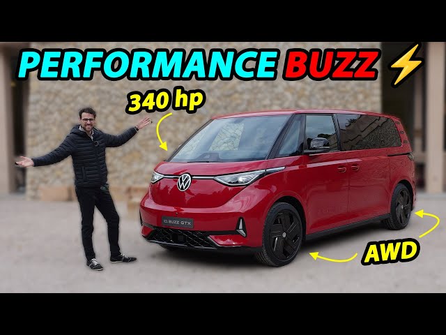 The performance microbus! VW ID Buzz GTX (AWD)