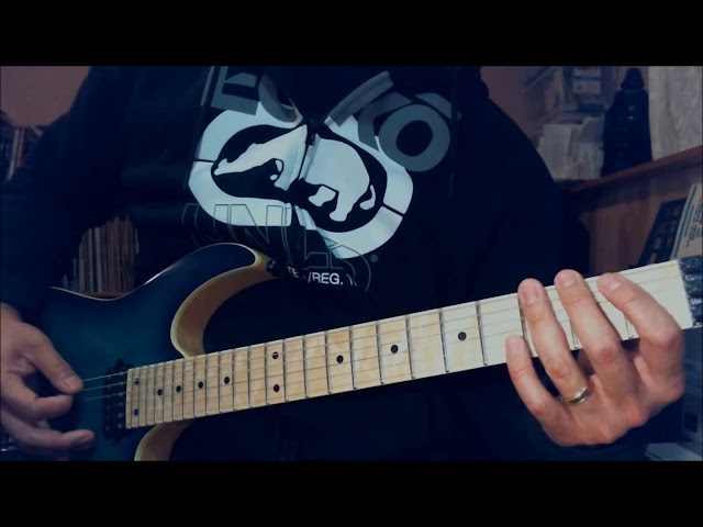 White Lion - Wait - Guitar Lesson Part 2 (all rhythm)