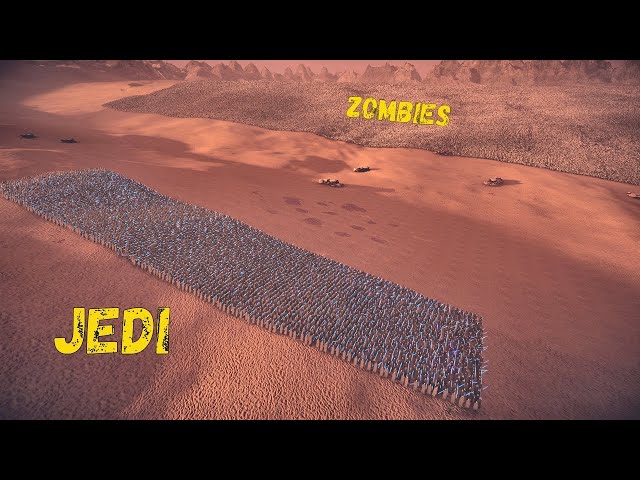 5,000 Jedi Knights vs 2,000,000 Zombies - UEBS 2