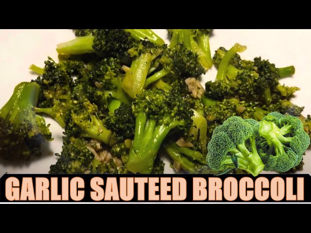 Garlic sautéed Broccoli 🥦🥦 - Nutritious & Delicious