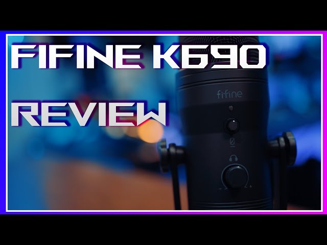 FIFINE USB Microphone K690 Review & Blue Yeti Comparison!