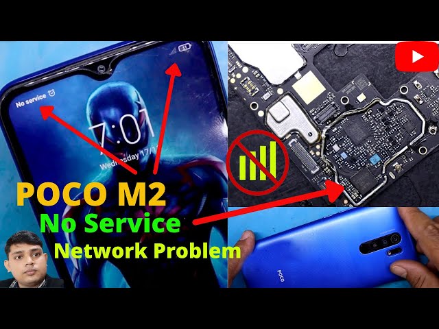POCO M2 No Service // Network Problem