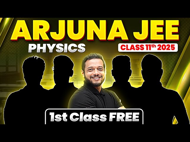 1st Class of Physics by Rajwant Sir || Arjuna JEE Batch 🔥