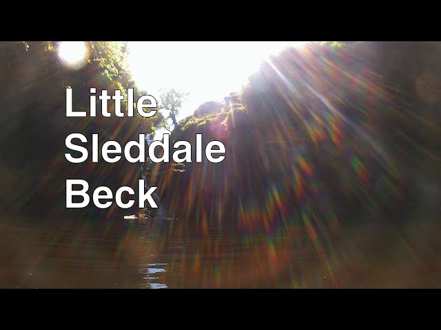 Little Sleddale Beck, Swaledale, Yorkshite - A great wild swimming place