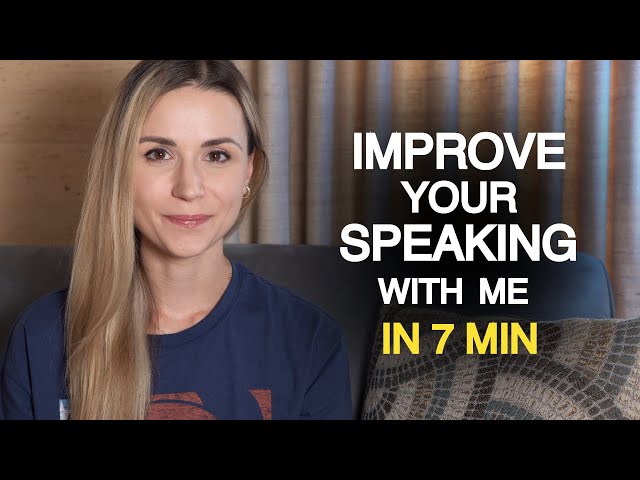 Improve your Speaking and Conversational skills at Home: English speaking practice