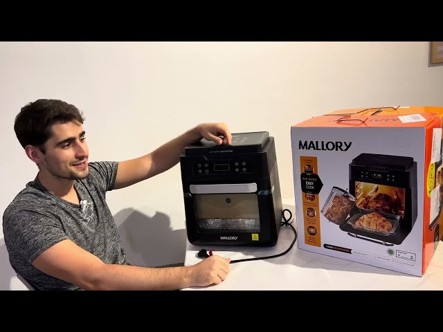 Fritadeira Mallory Air Oven Easycook Air Fryer 12 Litros - É boa? (VÍDEO 01)