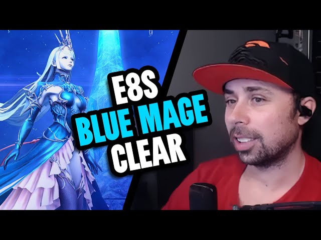 FFXIV - E8S (Shiva Savage) Blue Mage Clear | Mightier Than The Verse