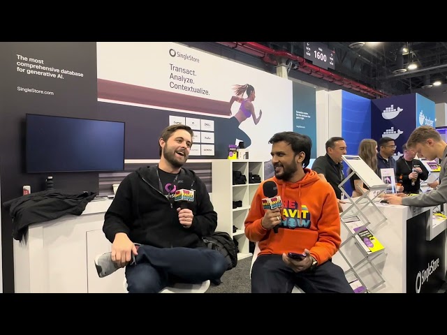 AWS Reinvent 2023 - The Ravit Show - Wes Kennedy, SingleStore