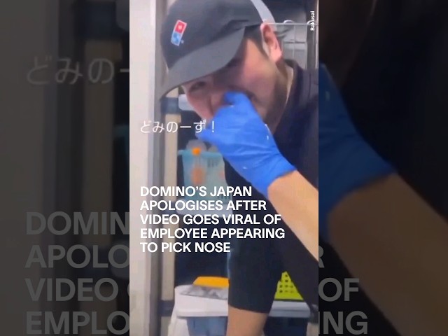 Domino’s Apologises After Video Goes Viral of Employee Appearing to Pick Nose and Wipe It on Pizza