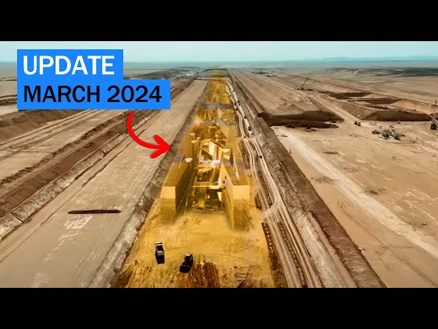 THE LINE Latest Insane Construction Update 2024 |Neom