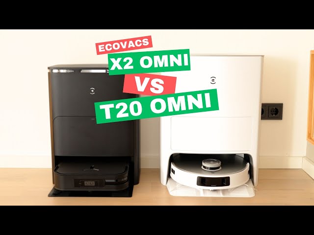 Ecovacs X2 OMNI vs. T20 OMNI: Der große Showdown – Wer ist besser? #blackweek