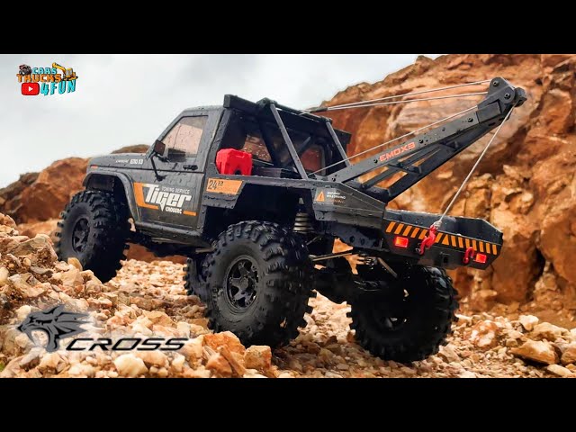 Cross RC Emo X3 | 1/8 Scale Towing Rc Truck | Unboxing & First Drive | Cars Trucks 4 Fun
