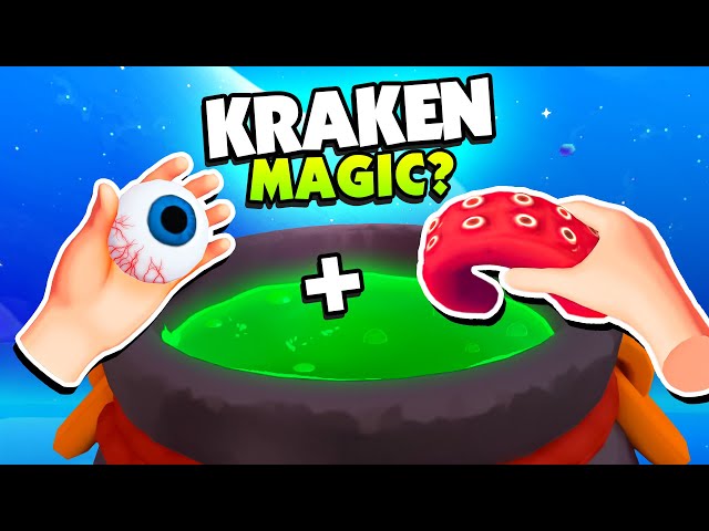 Using MONSTER Parts To Do WEIRD Magic  - King of Magic VR