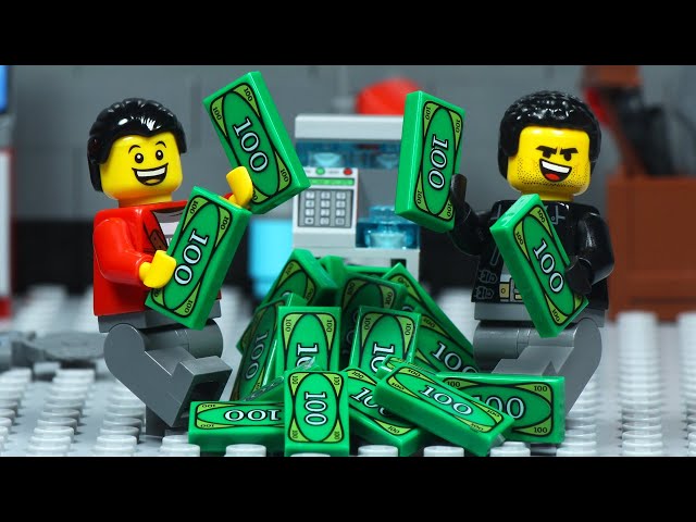 Lego City ATM Robbery Fail