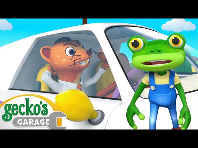 Wake Up Weasel Cake Catastrophe | Gecko's Garage | Cartoons For Kids | Toddler Fun Learning