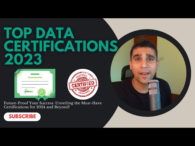 Top 5 Data Engineering Certifications you need for 2023/24