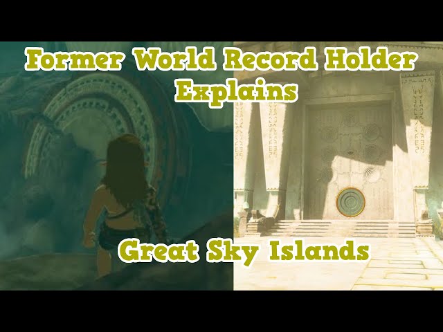 How to speedrun The Great Sky Island (Start-Temple of time)