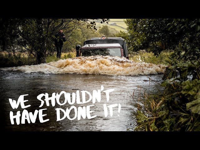 Flooded River Crossing - 4x4 Adventure Yorkshire Dales