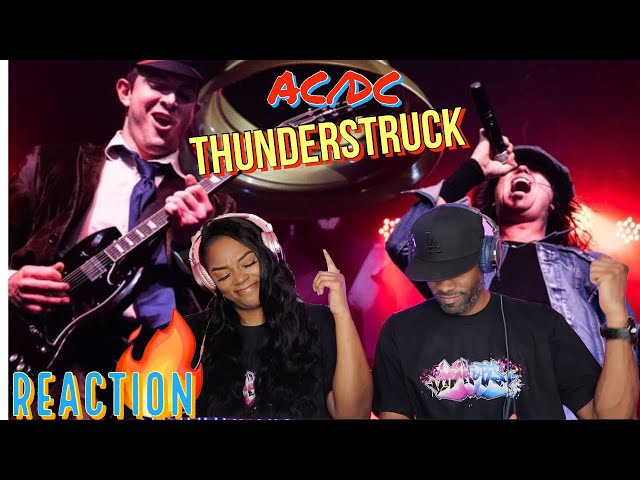 AC/DC "THUNDERSTRUCK" REACTION | Asia and BJ