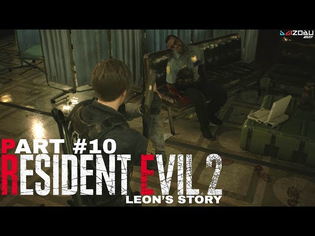 Resident Evil 2 Remake (2019) Walkthrough - Leon - #10 - RPD (PS4)