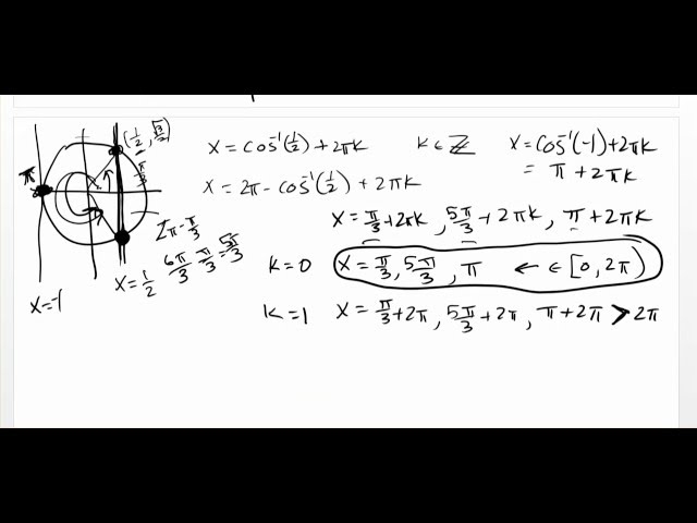 2sin^2x cosx = 1, solving a quadratic trig function