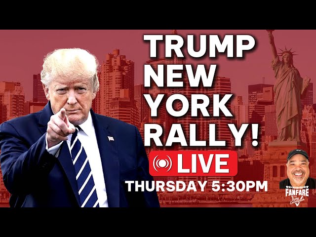 WATCH LIVE - FREE: Donald Trump Rally In Bronx New York!