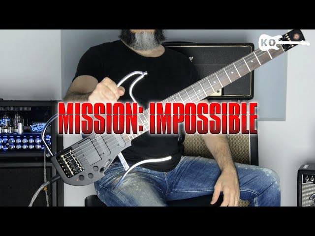 Mission Impossible Theme - Electric Guitar Cover by Kfir Ochaion - ALP Guitars